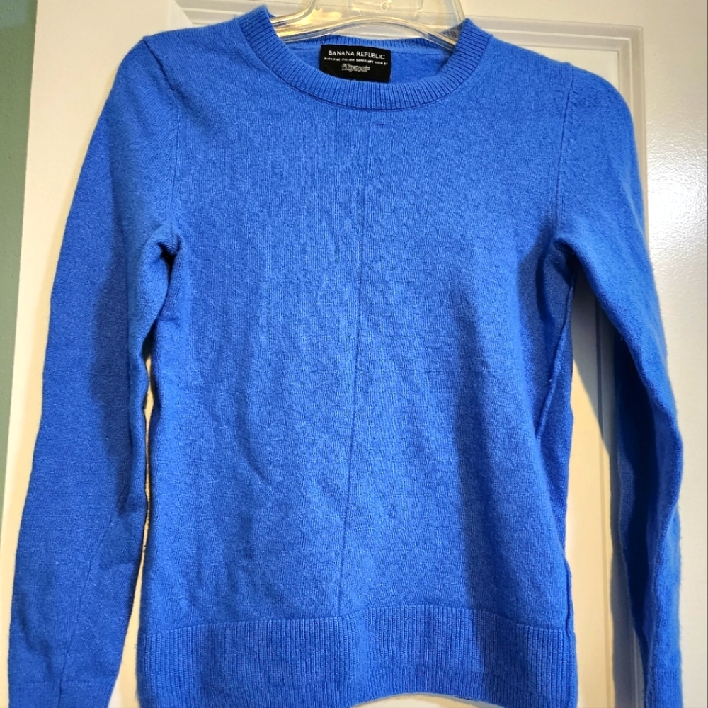 Banana Republic Filpucci Fine Italian Yarn Crewneck Sweater